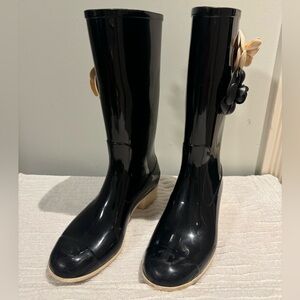 Chanel Rain Boots